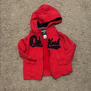 OshKosh B'gosh Vibrant Red zip up jacket for Kids